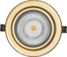 Nobile nobilé downlight N 5022 COB LED, 3,3 W, oro/bianco caldo NO-1850230812 (190 lm)
