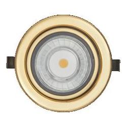 Nobile, Wandleuchte + Deckenleuchte, nobilé Downlight N 5022 COB LED, 3,3 W, gold/warmweiss NO-1850230812 (190 lm)
