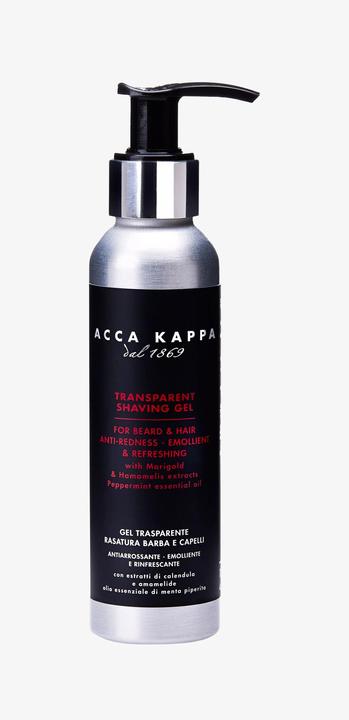 Actual product image Acca Kappa Transparent shaving gel (125 ml, Shaving gel)
