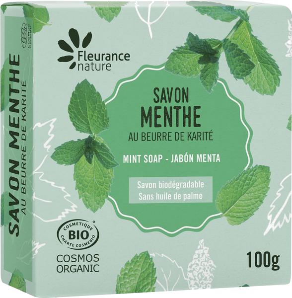 Actual product image Fleurance nature Shea butter soap with mint