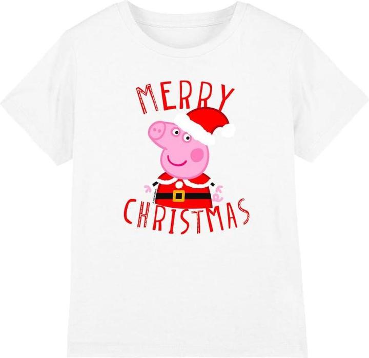 Produktbild Peppa Pig Merry Christmas TShirt (128)