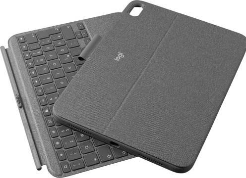Productafbeelding Logitech COMBO TOUCH VOOR IPAD (10E GEN) (DE, Apple iPad 2022 (10e generatie), Apple iPad 2025 (11e generatie))