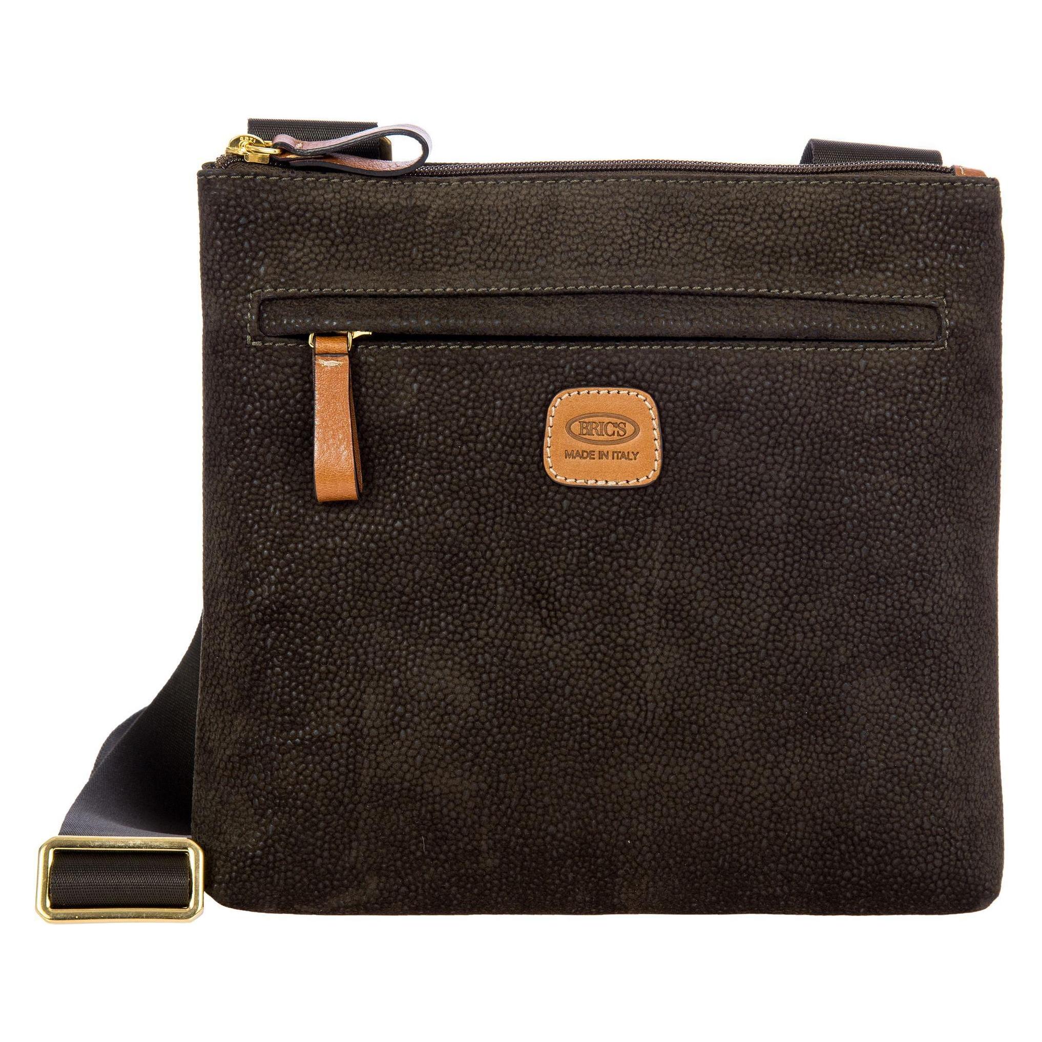 Brics, Damen, Handtasche, Bric's Umhängetasche Life Shoulderbag Emma, Grün