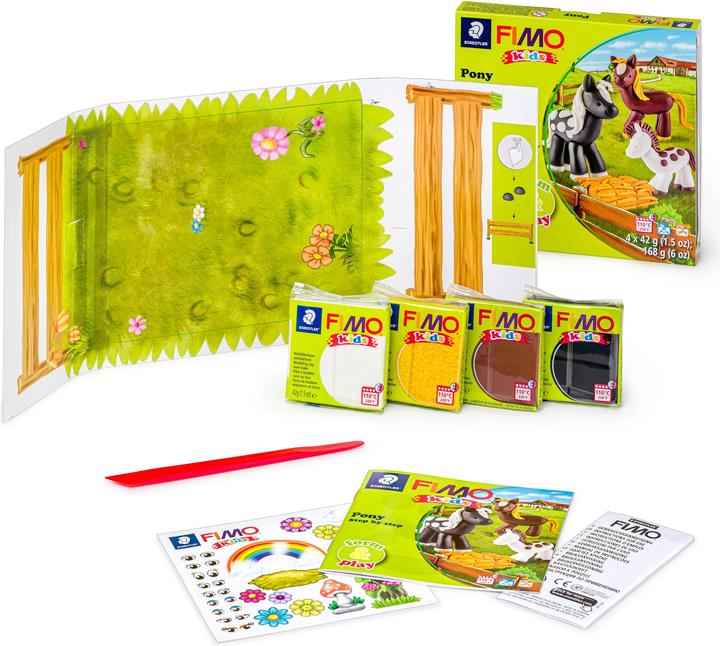 Fimo Kids Form&Play Set 4 x 42g Ponys