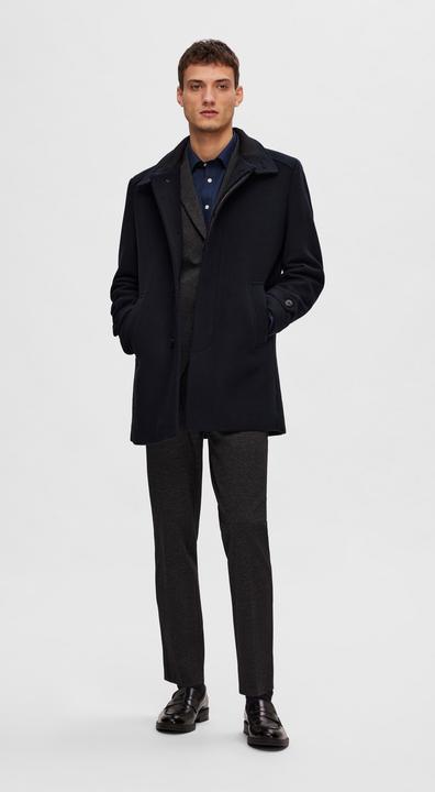 Actual product image Selected Classic wool coat