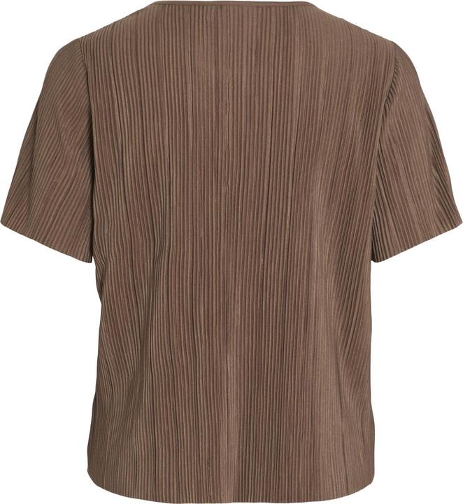 Actual product image Vila Ribbed top with short sleeves (XL)