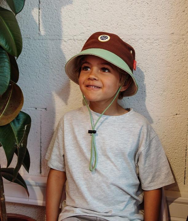 Produktbild Hello Hossy Mini Tree Bucket Hat - Braun / Grün (48, 49, 50, 51, 52)