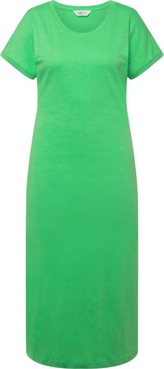 Actual product image Angel of Style Half-Sleeve Side Slit Crew Neck Jersey Maxi Dress (56)