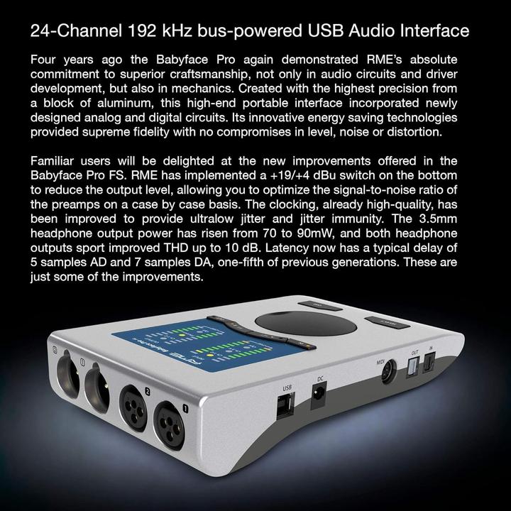 Productafbeelding RME Audio Audio-interface Babyface Pro FS (USB)