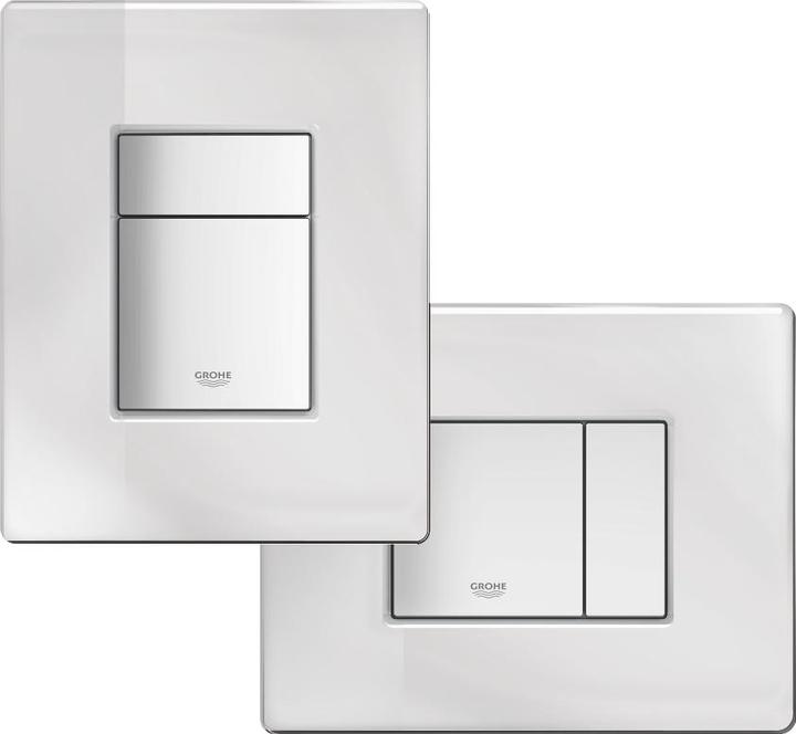 Produktbild Grohe Abdeckplatte SKATE C 156x197mm spiegelglas