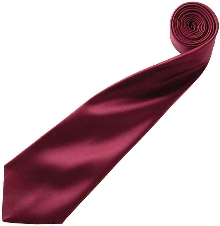Actual product image Premier Satin tie plain