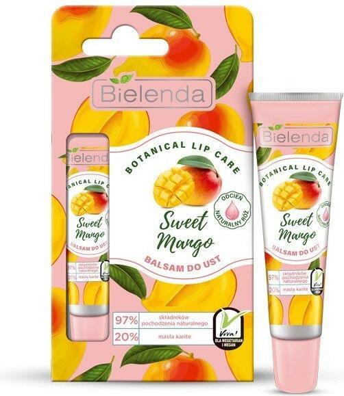 Produktbild Bielenda Botanical Lip Care Lip Balm Naturalush Sweet Mango 10G (Lippencrème)