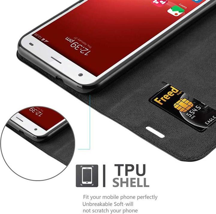 Productafbeelding Cadorabo Boek Onzichtbare Magneethoes (ZTE Blade S6)