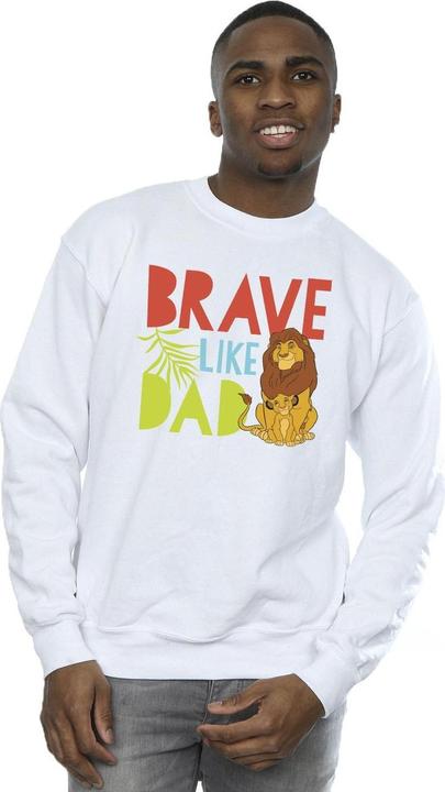 Image du produit Disney - Sweat THE LION KING BRAVE LIKE DAD - Homme (XL)