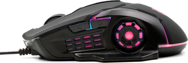 Produktbild Varr Gaming USB Wired Mouse, Black (with 4 LED backlights), Adjustable DPI (800, 1200, 1600 or ) (Kabelgebunden)