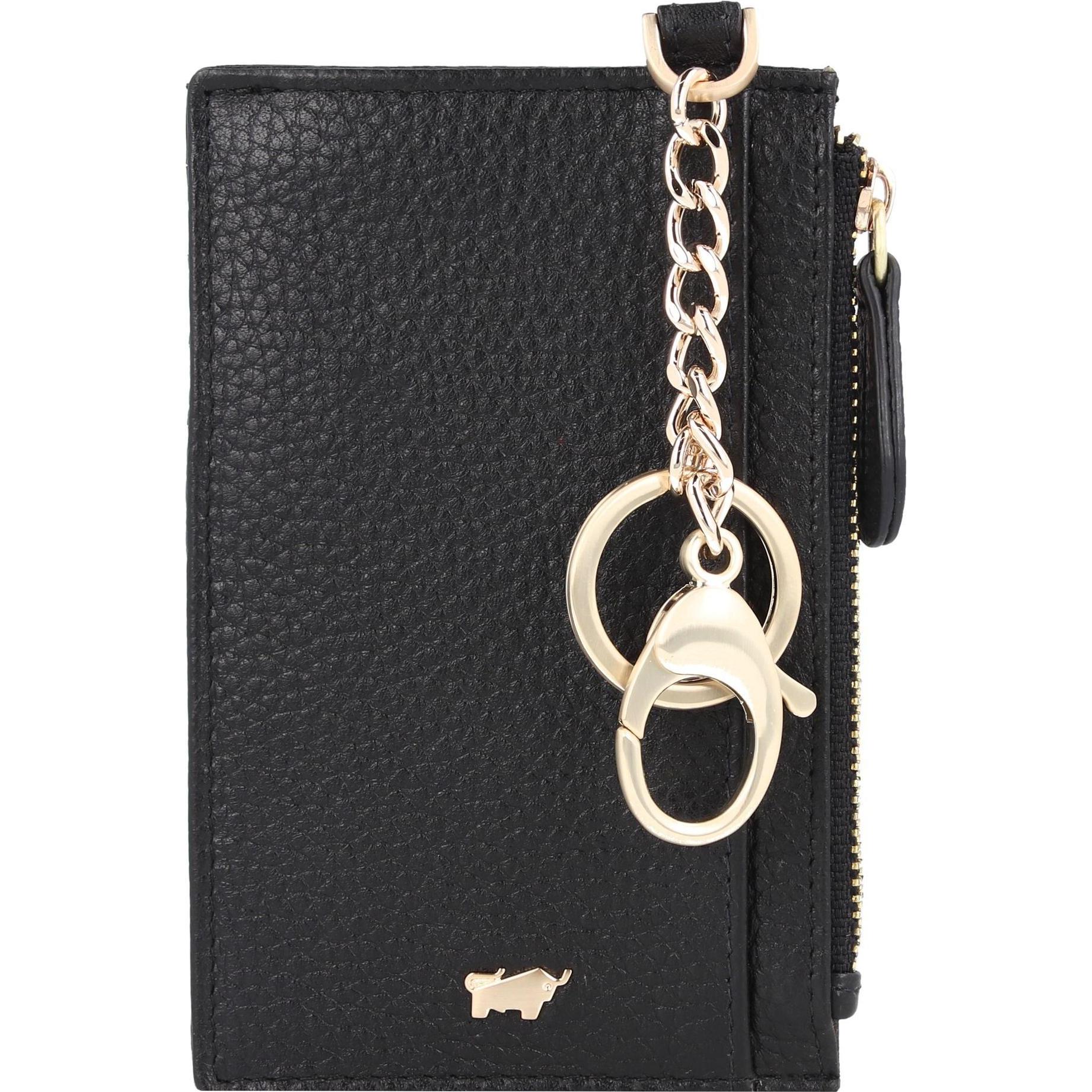 Braun Büffel, Damen, Portemonnaie, Schlüsseletui Asti 50407, Schwarz