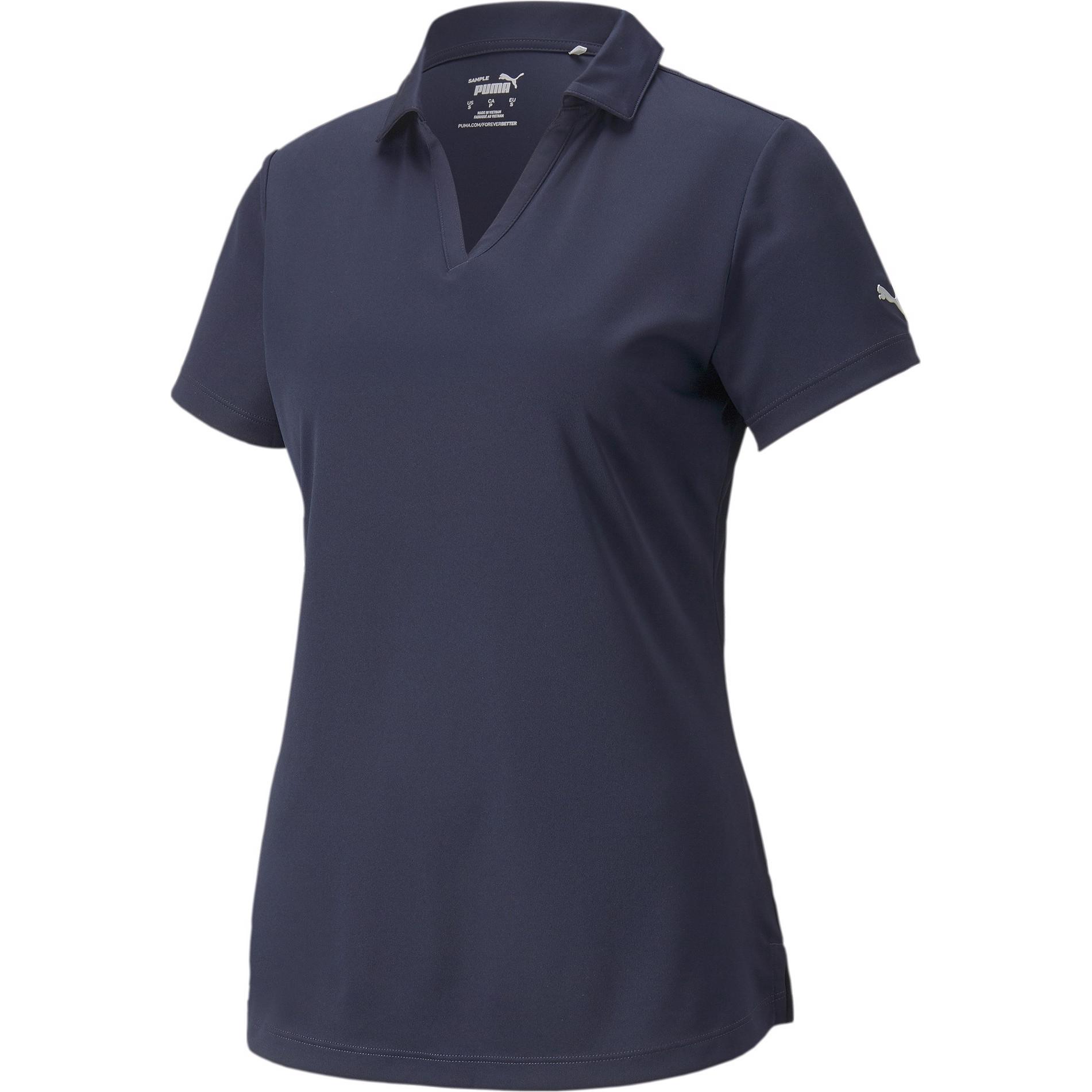 Puma, Damen, Sportshirt, W Icon Golf Polo (XS), Blau, XS