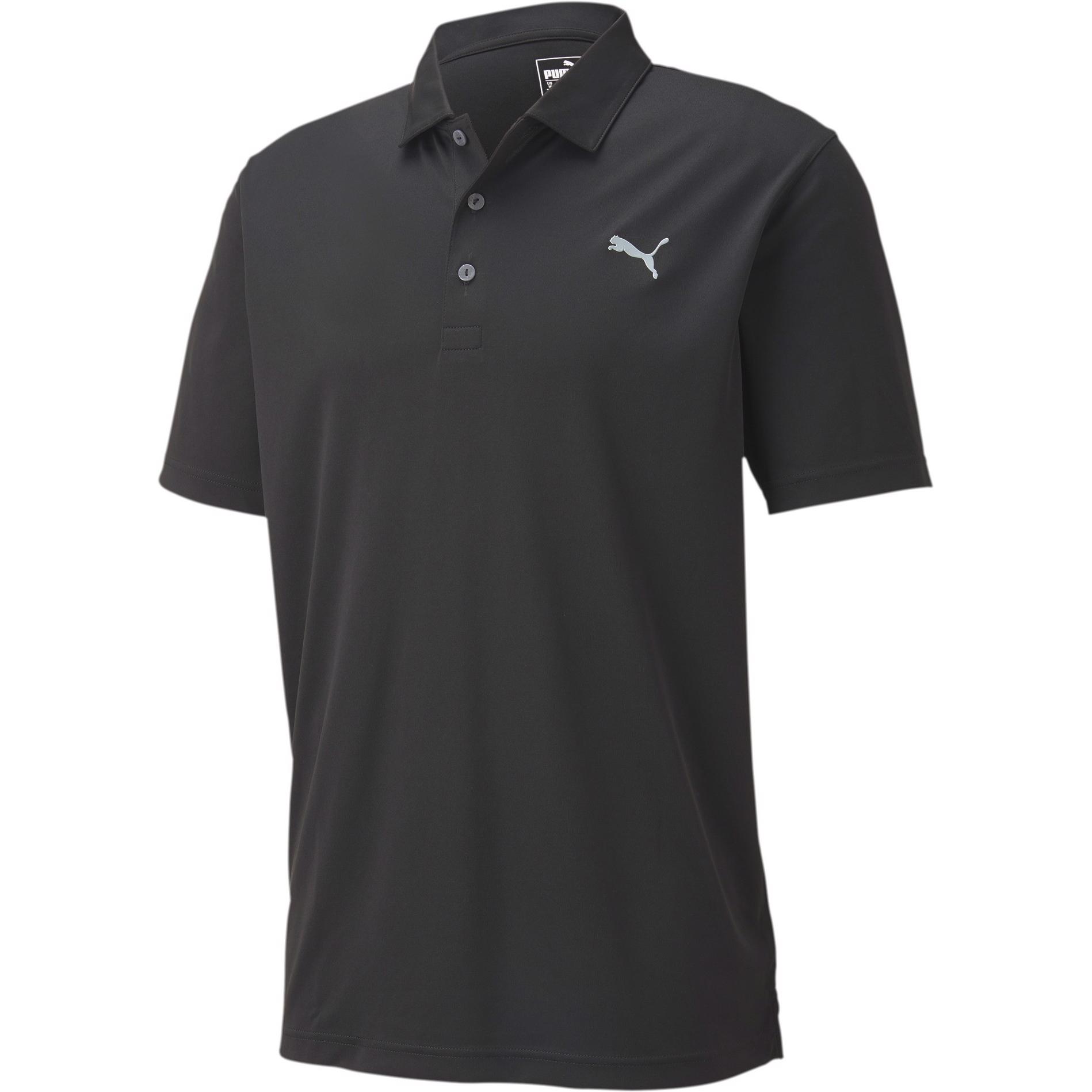 Puma, Herren, Sportshirt, Icon Golf Polo (XS), Schwarz, XS