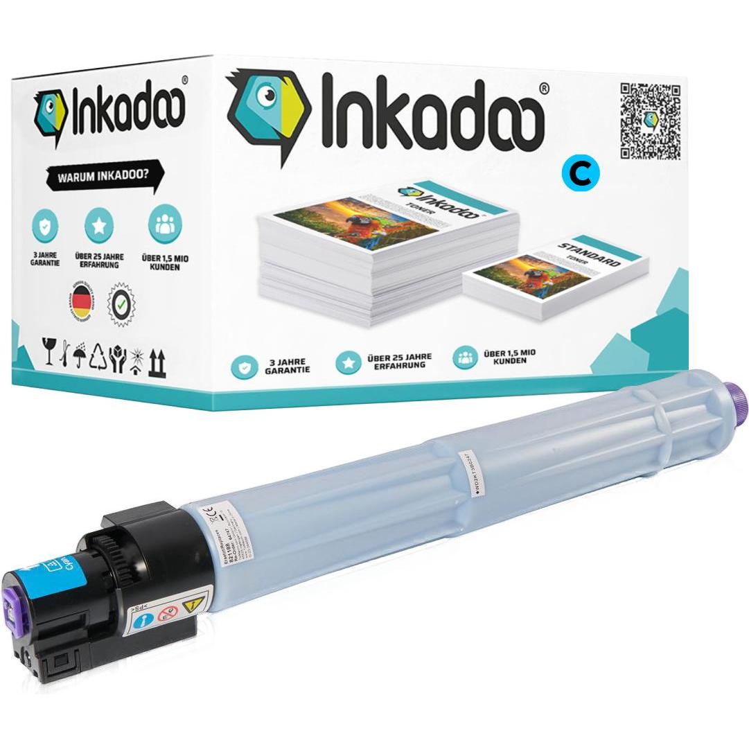 Inkadoo, Toner, Kompatibel Toner für Olivetti B085x Tonerkartusche (C)