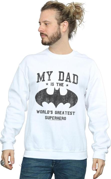 Produktbild Batman Mein Vater ist ein Superheld Baumwolle Sweatshirt (S)