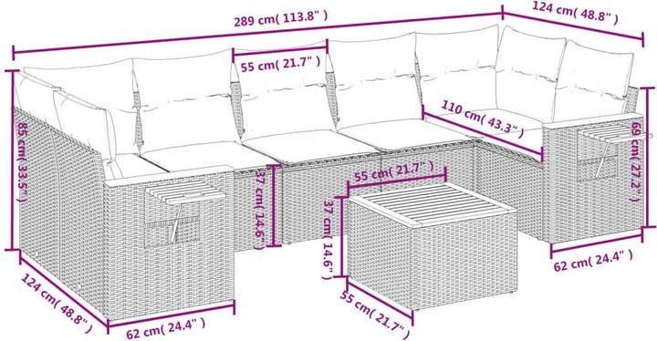 Produktbild vidaXL Collins