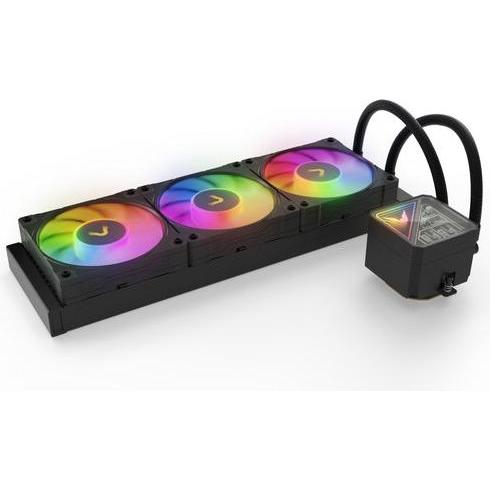 Valkyrie V360 Lite ARGB Black, CPU Wasserkühler, Schwarz