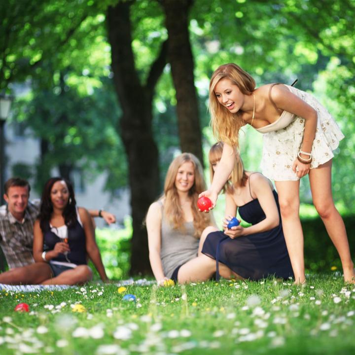 Actual product image Eddy Toys Boule Game 7pcs. (6 x, 70 mm)