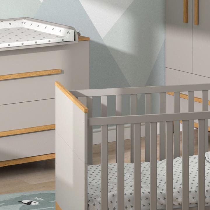 Image du produit VitaliSpa Kinderzimmer-Set Malia, Cashmere-Eiche, 5 Teile (Armoires pour enfant)