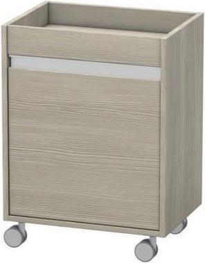 Actual product image Duravit Mobile pedestal KETHO 360x500x670mm Ans right white high gloss
