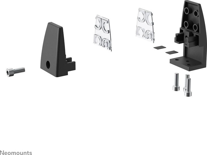 Image du produit Neomounts Pince de bureau pour NS-GLSPROTECTXXX - adaptée à l'épaisseur du bureau - jeu de 2 pièces