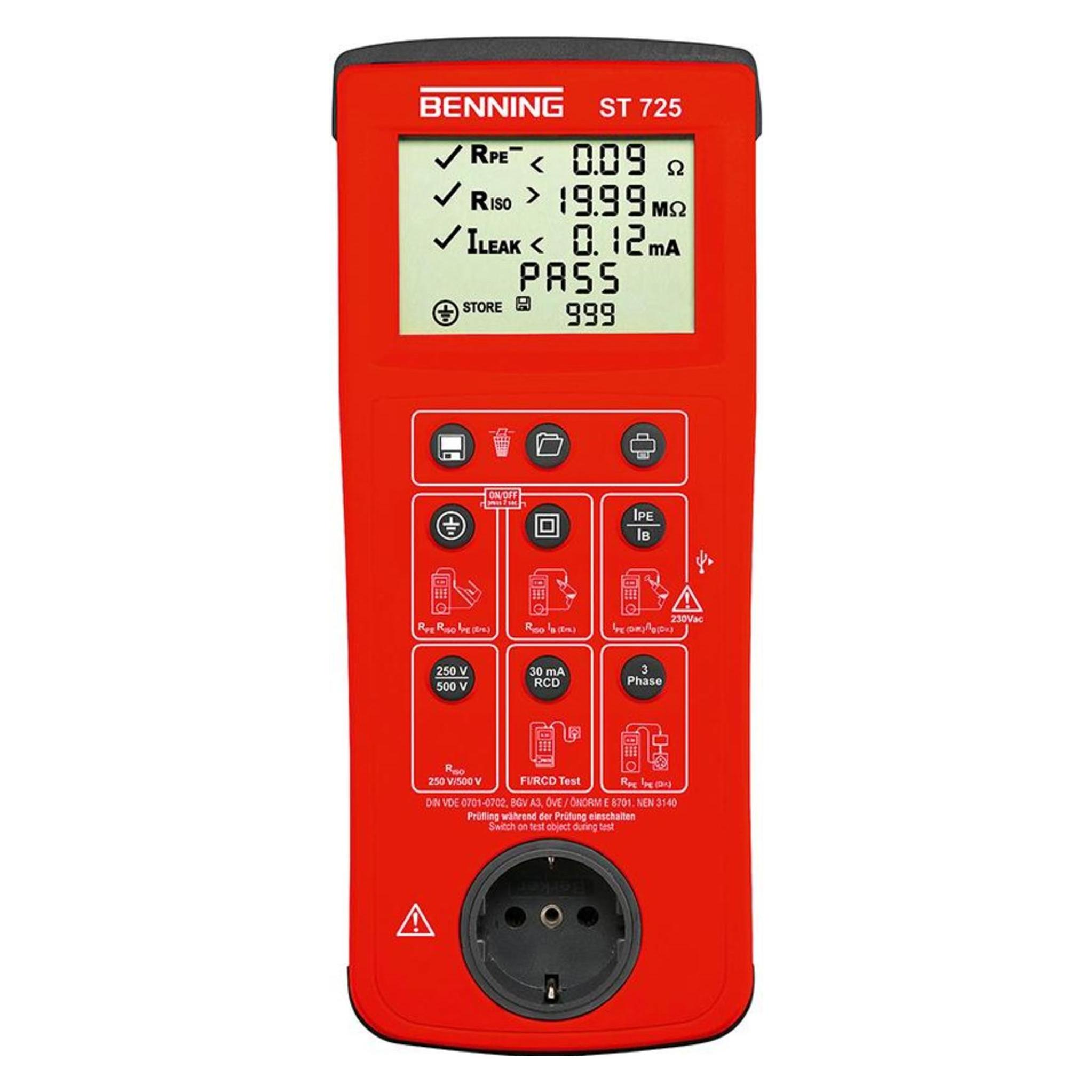 Benning, Multimeter, St 725 (Cat Ii 300V)