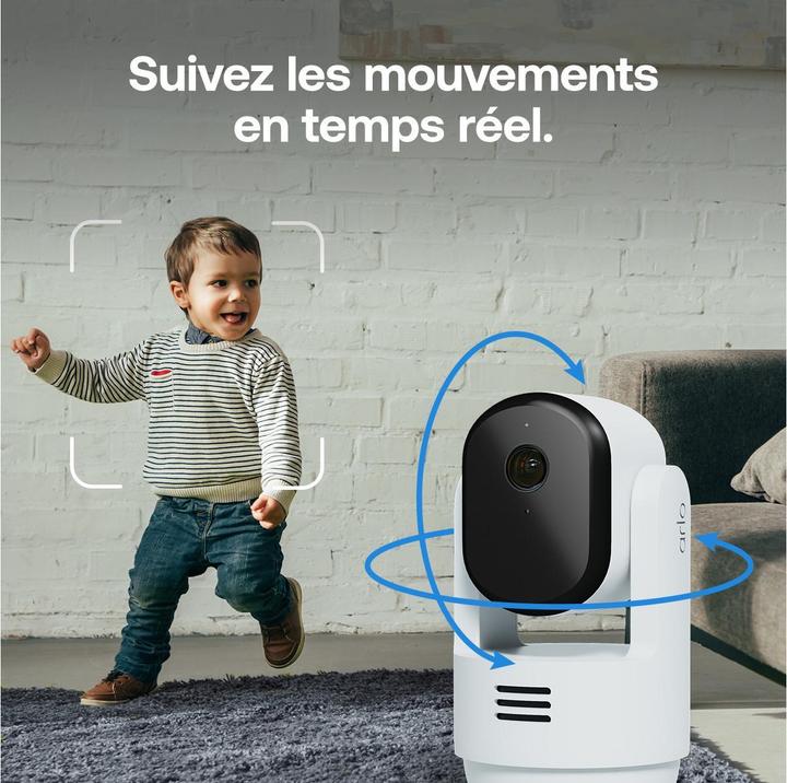 Image du produit Arlo Essential 3 2K PTZ Intérieur Lot de 2 (2304 x 1296 Pixels)