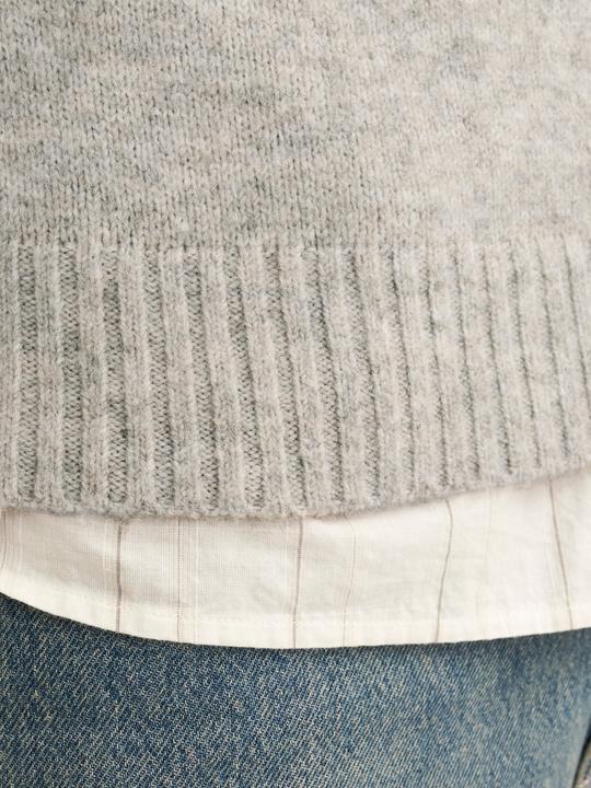 Produktbild Jack & Jones Einfarbig Strickpullover mit Rundhals Strickpullover mit Rundhals (XL)