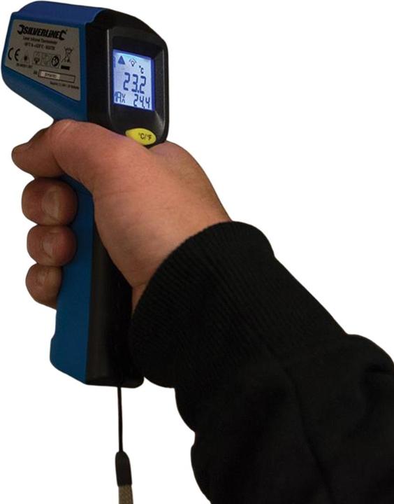 Produktbild Silverline InfrarotThermometer Gelasert