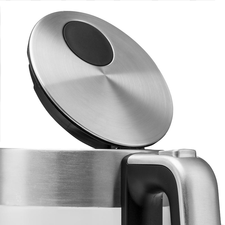 Immagine prodotto OBH Nordica Bollitore elettrico Venice Glass Acciaio inox, trasparente (1.50 l)