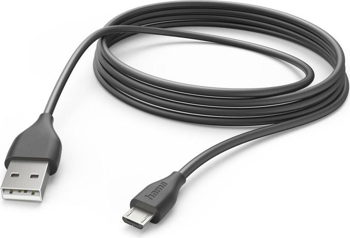 Produktbild Hama USB A – Micro USB B (3 m, USB 2.0)