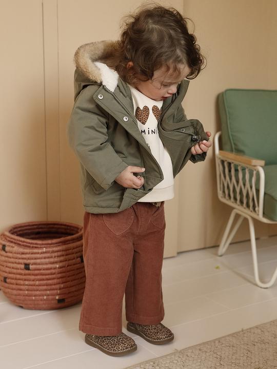 Immagine prodotto Vertbaudet Parka con cappuccio 3-in-1 baby, con giacca trapuntata staccabile (104)