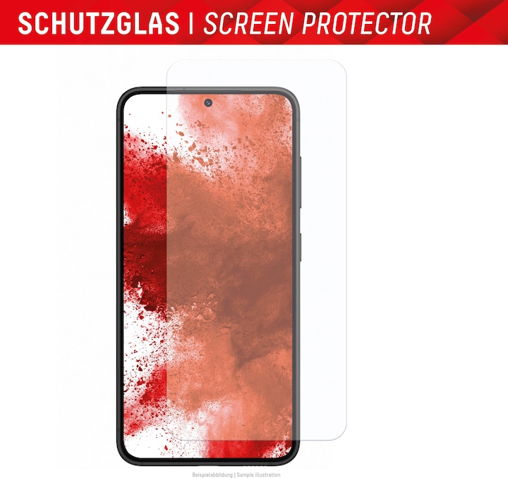 Actual product image Displex Real Glass, 2D Panzerglas (1 Piece, Samsung Galaxy S23, Samsung Galaxy S22 5G)