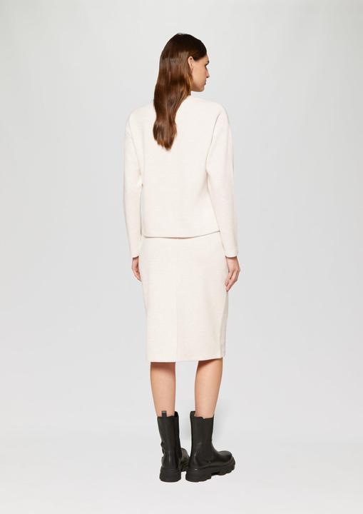 Produktbild S.Oliver Sweatshirt Weiches Sweatshirt mit Rippdetail am Kragen (40)