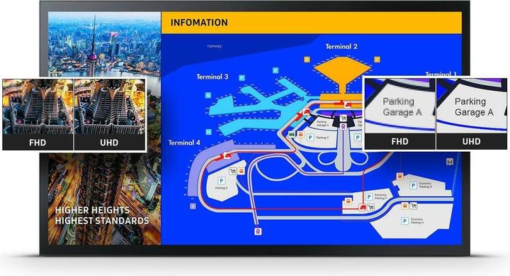 Produktbild Samsung QM55B-T (3840 x 2160 Pixel, 55")