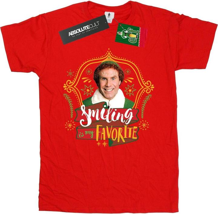 Immagine prodotto Elf Buddy Smiling Maglietta Uomo (M)