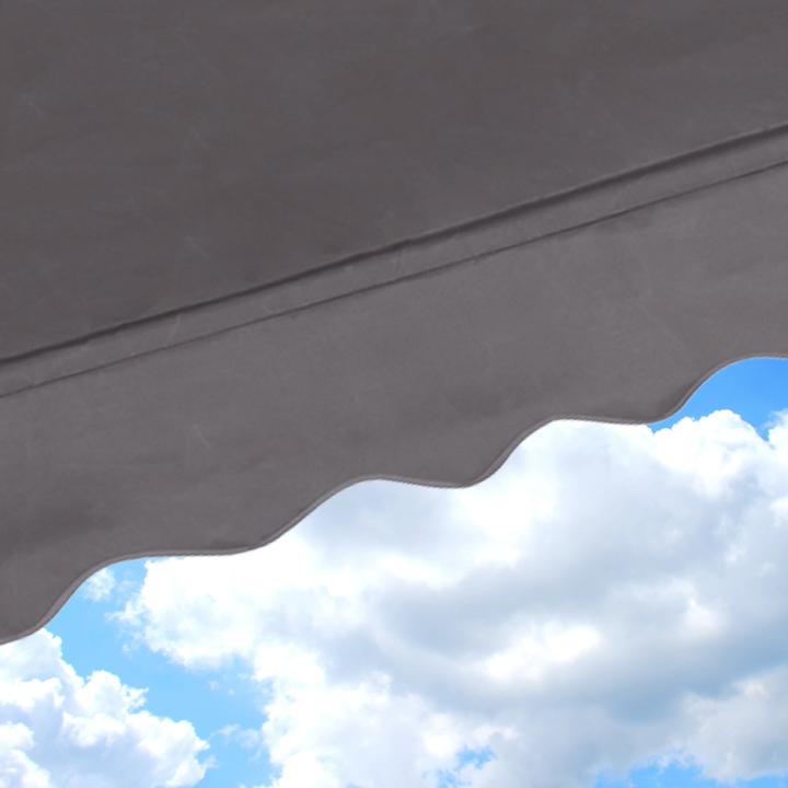 Actual product image Relaxdays Telescopic Balcony Awning (2.50 m)