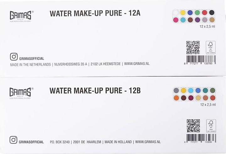 Produktbild Grimas Wasser Make-up Palette 12B
