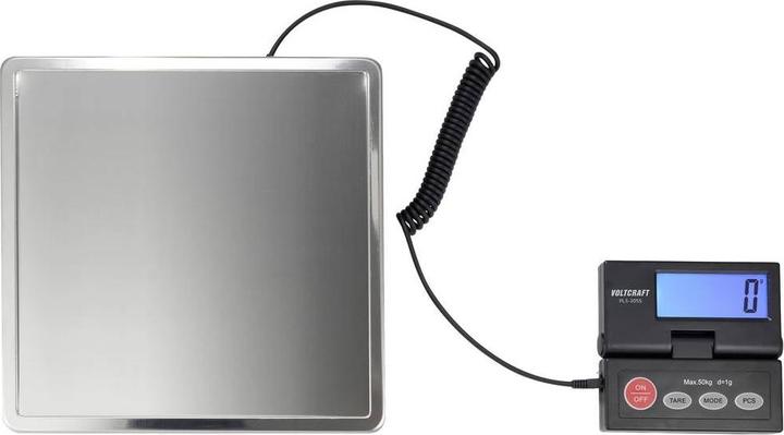 Productafbeelding Voltcraft PLS-205S Plattformwaage Wägebereich (max.) 50 kg Ablesbarkeit 1 g net