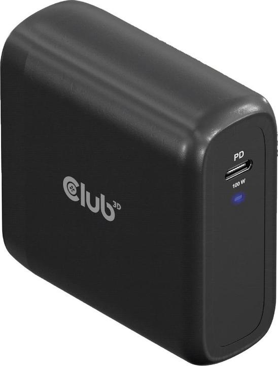 Produktbild Club 3D Club3D Reiseladegerät 1xUSB Typ C, PD 100W retail (100 W, 1 Port)
