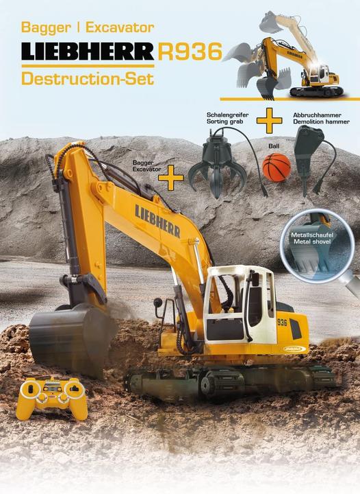 Immagine prodotto Jamara Set di distruzione Liebherr R936