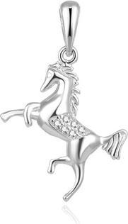 Actual product image Beneto Playful silver pendant Horse AGH134DL