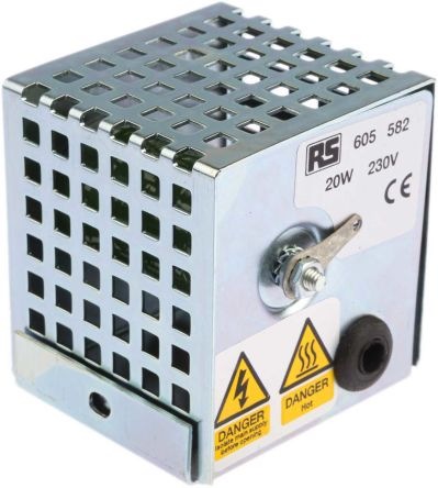 Produktbild Rs Pro Schaltschrank-Heizung, 20W, 45°C, 230V ac x