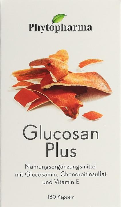 Immagine prodotto Phytopharma Glucosan PLUS con glucosamina e condroitina per le articolazioni (160 Pezzo/i, Pillole, 127 g)