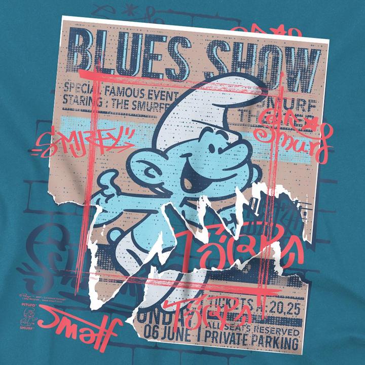 Produktbild The Smurfs Blues Show TShirt (S)
